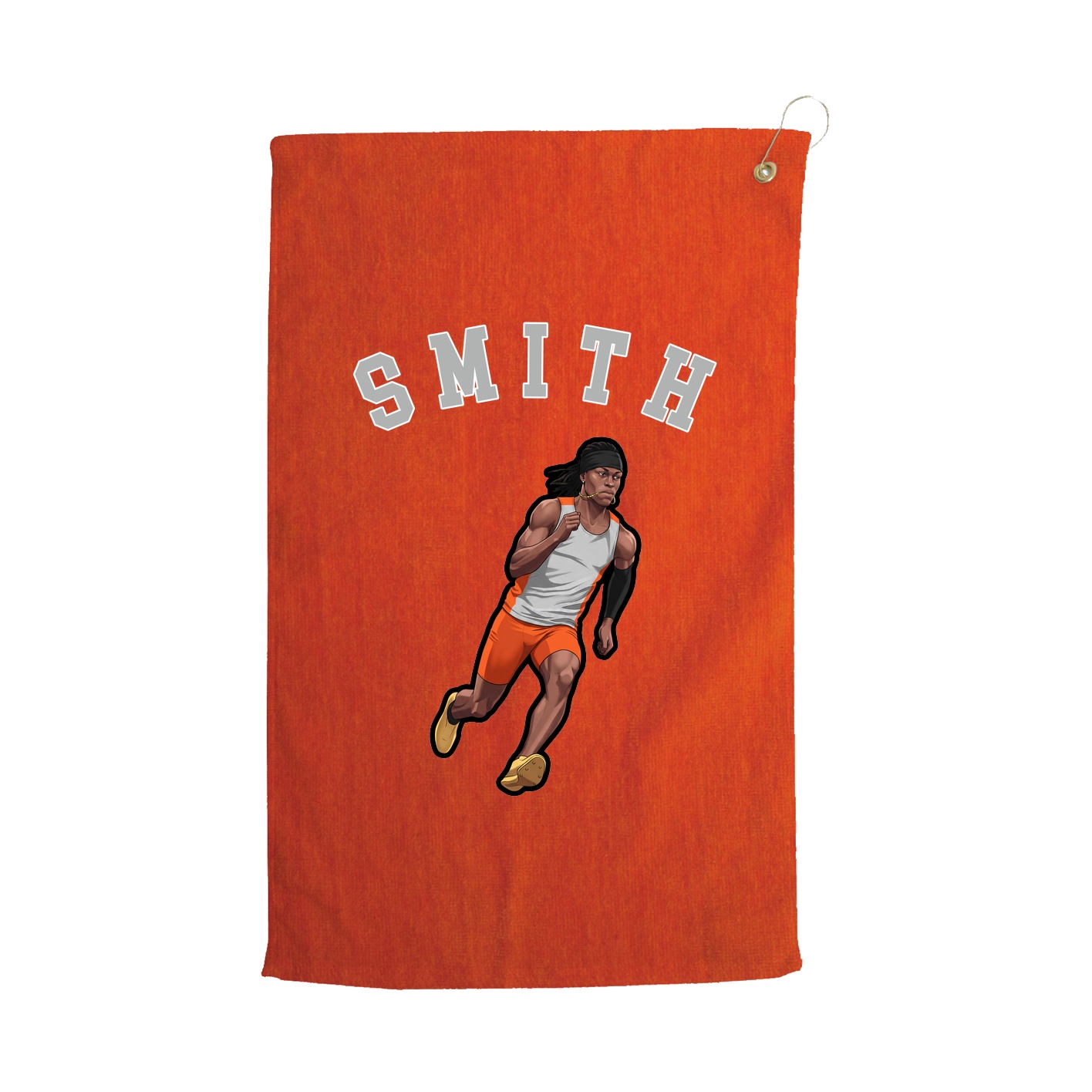 Golf Towel — Shirsey Arch in Orange