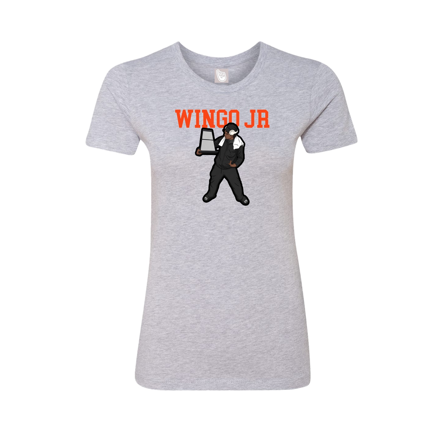 Fitted Women's Tee — Shirsey in Grey