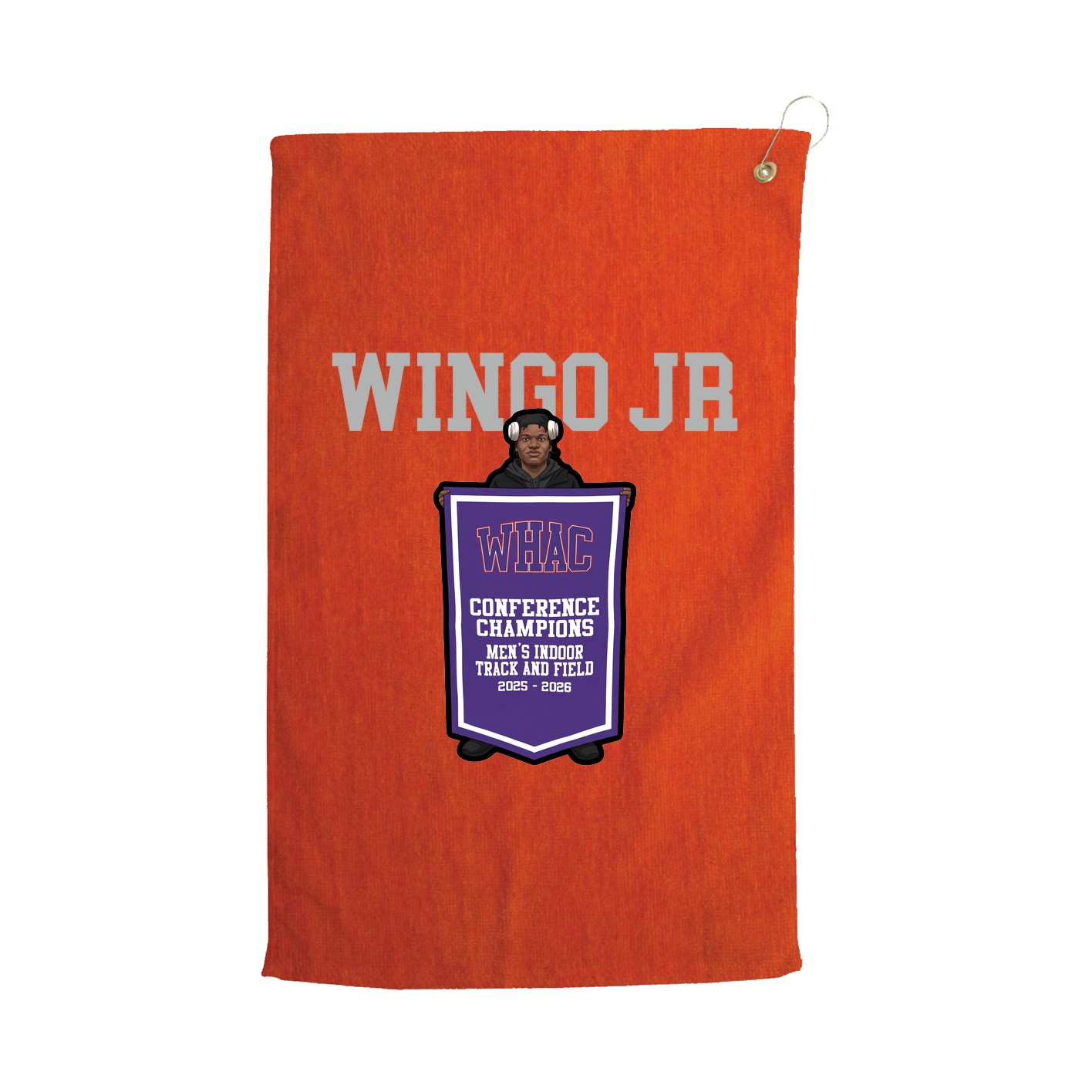 Golf Towel — Shirsey in Orange