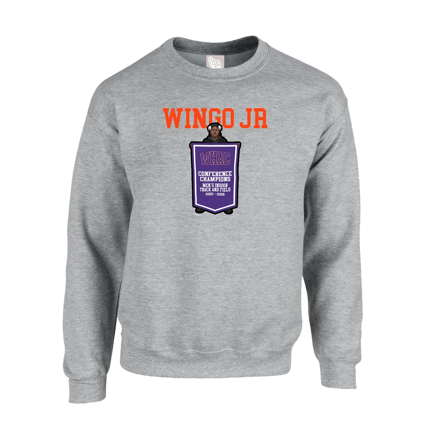 Fleece Crew — Shirsey in Grey