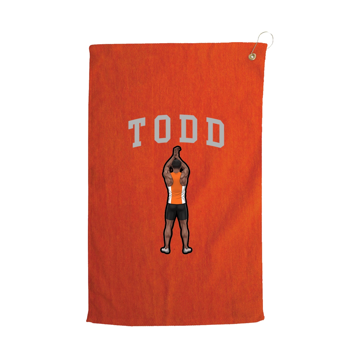 Golf Towel — Shirsey in Orange