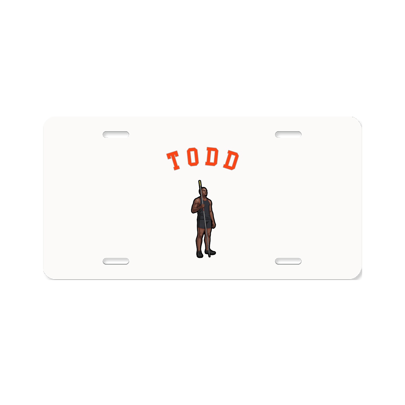 License Plate — Shirsey Arch in Classic