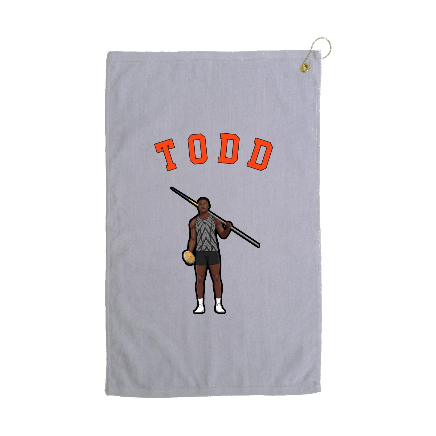 Golf Towel — Shirsey Arch in Grey