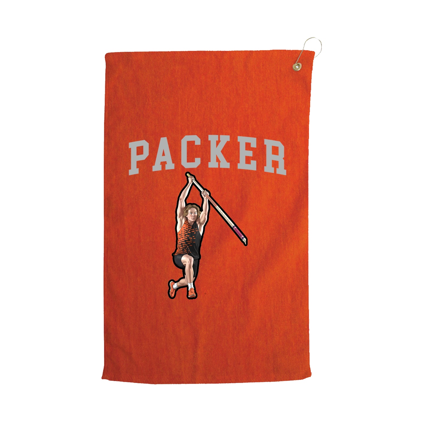 Golf Towel — Shirsey in Orange