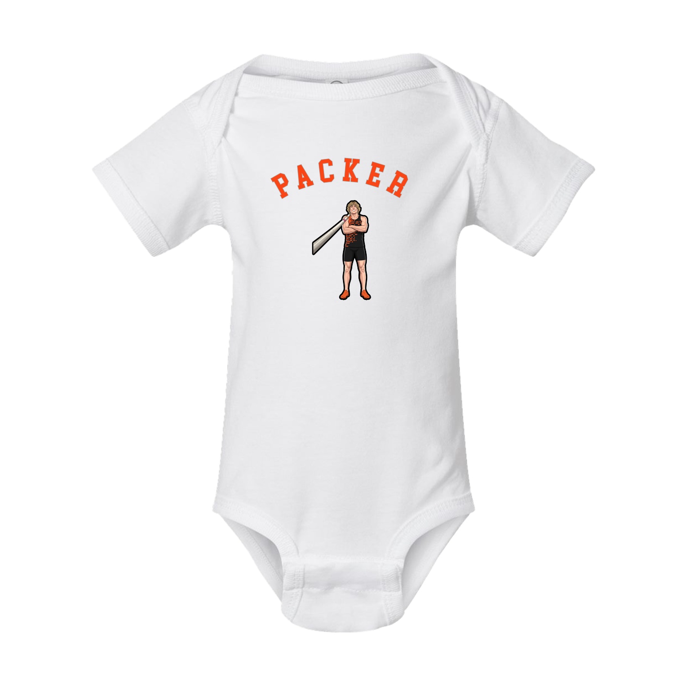 Baby Onesie — Shirsey Arch in White