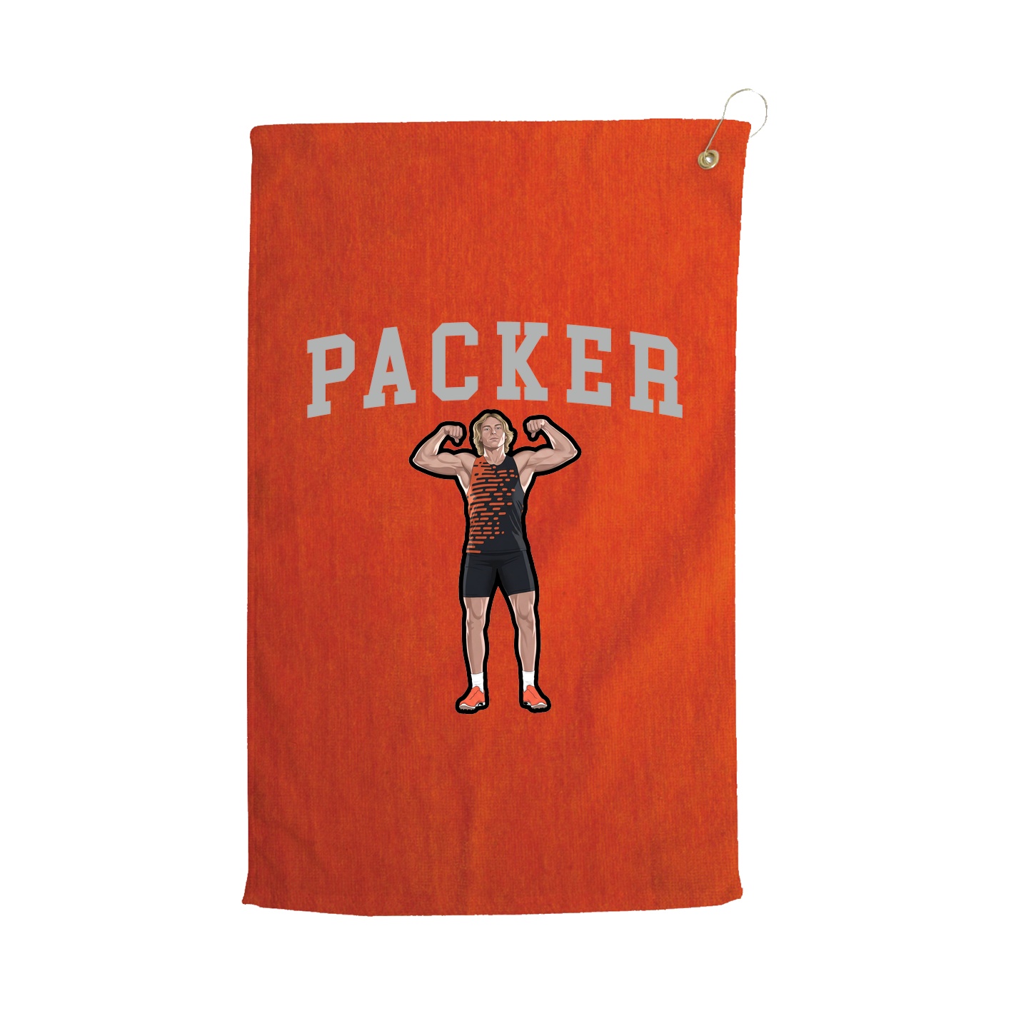 Golf Towel — Shirsey in Orange