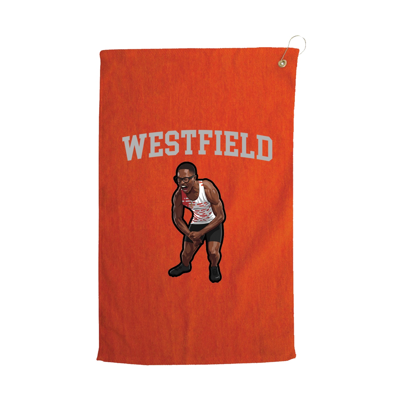 Golf Towel — Shirsey in Orange