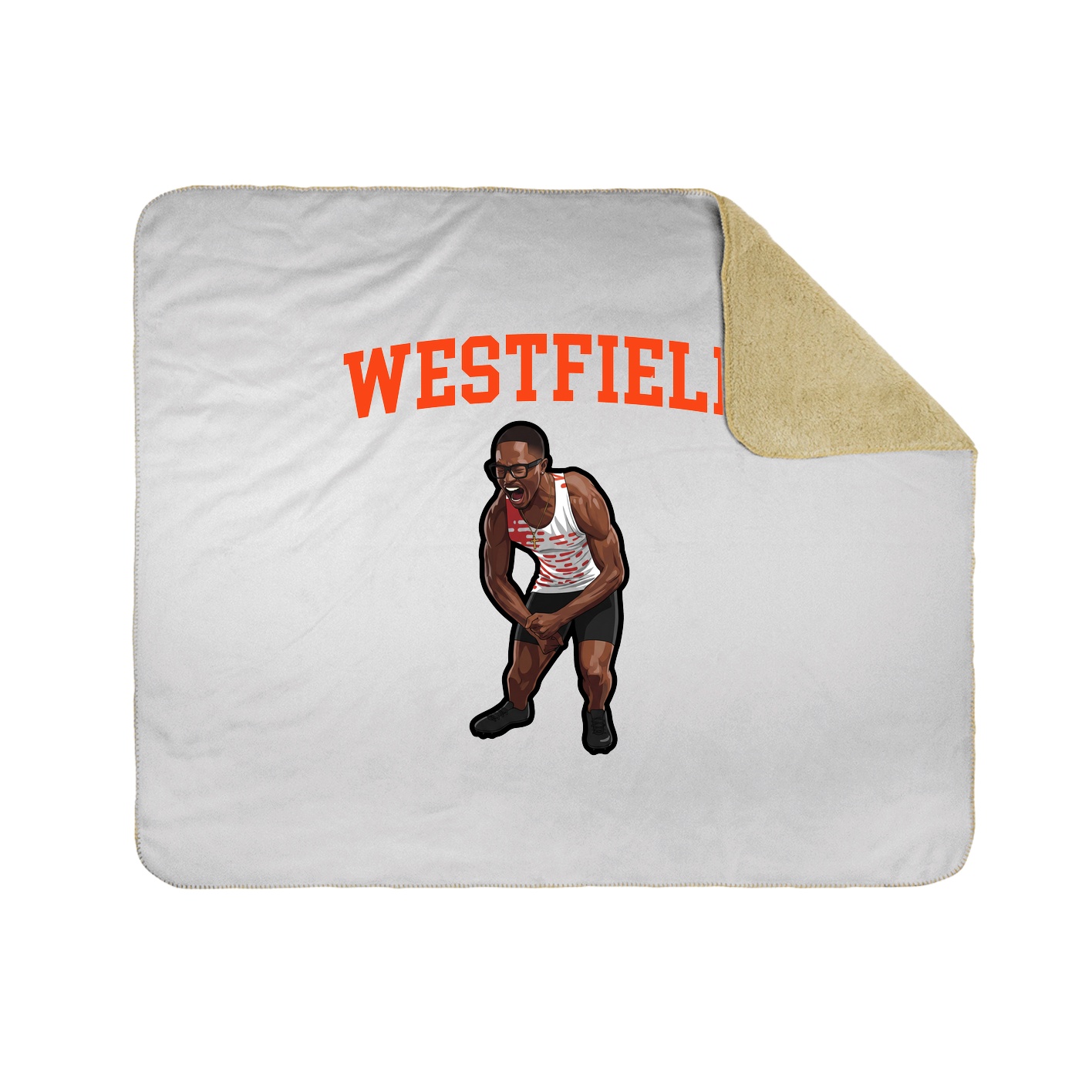 50x60 Sherpa Lined Throw Blanket