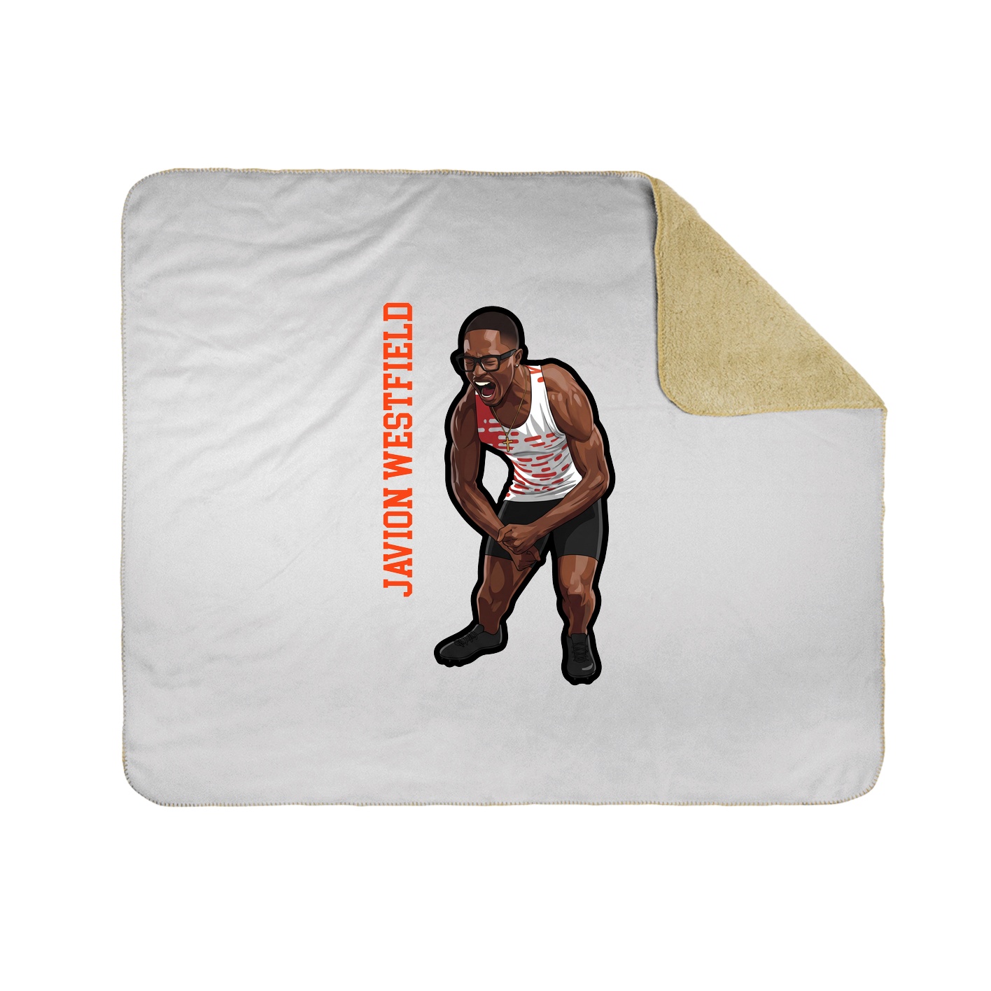 50x60 Sherpa Lined Throw Blanket