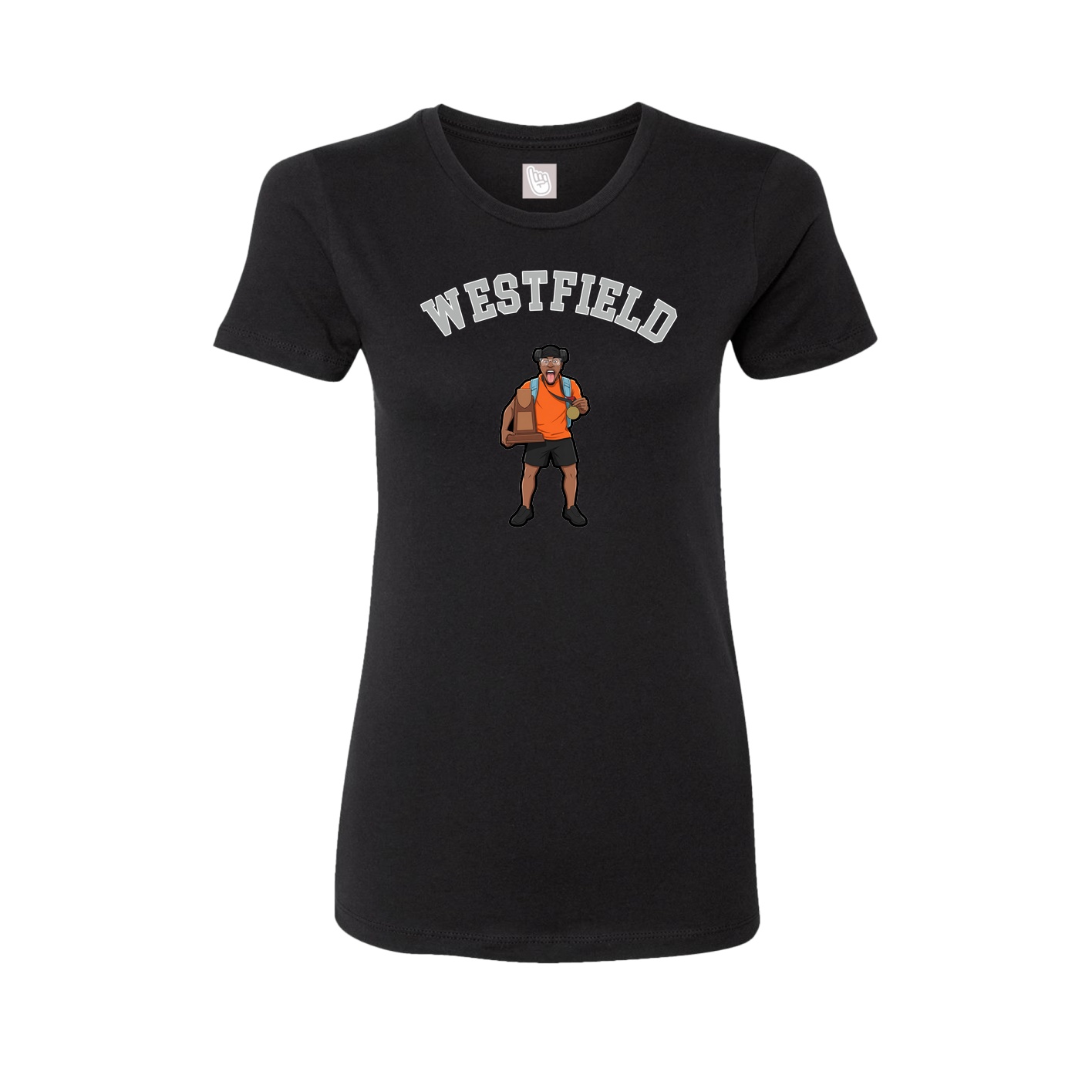 Womens Tee — Shirsey Arch in Black