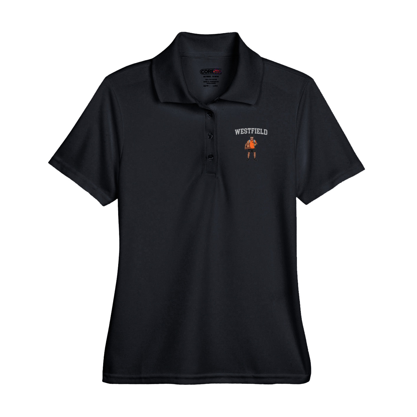 Performance Polo — Shirsey in Black