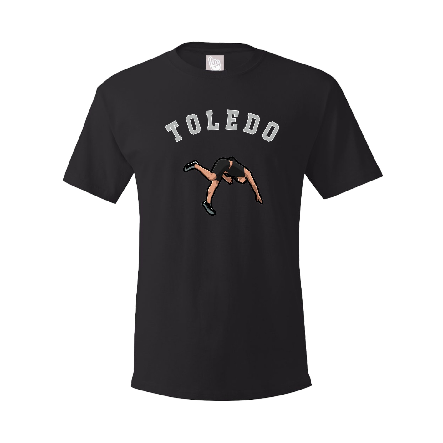 Youth Tee — Shirsey Arch in Black
