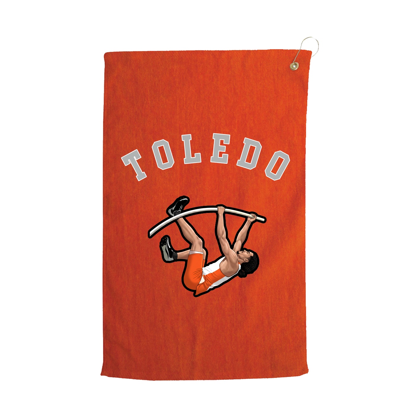 Golf Towel — Shirsey Arch in Orange