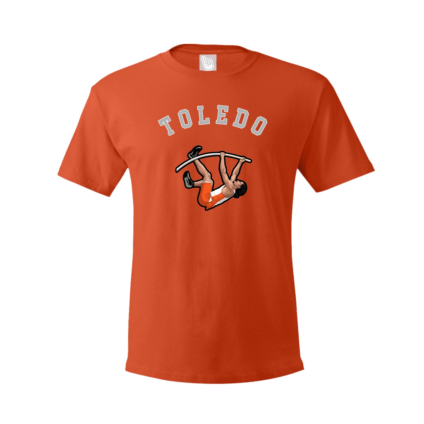 Youth Tee — Shirsey Arch in Orange