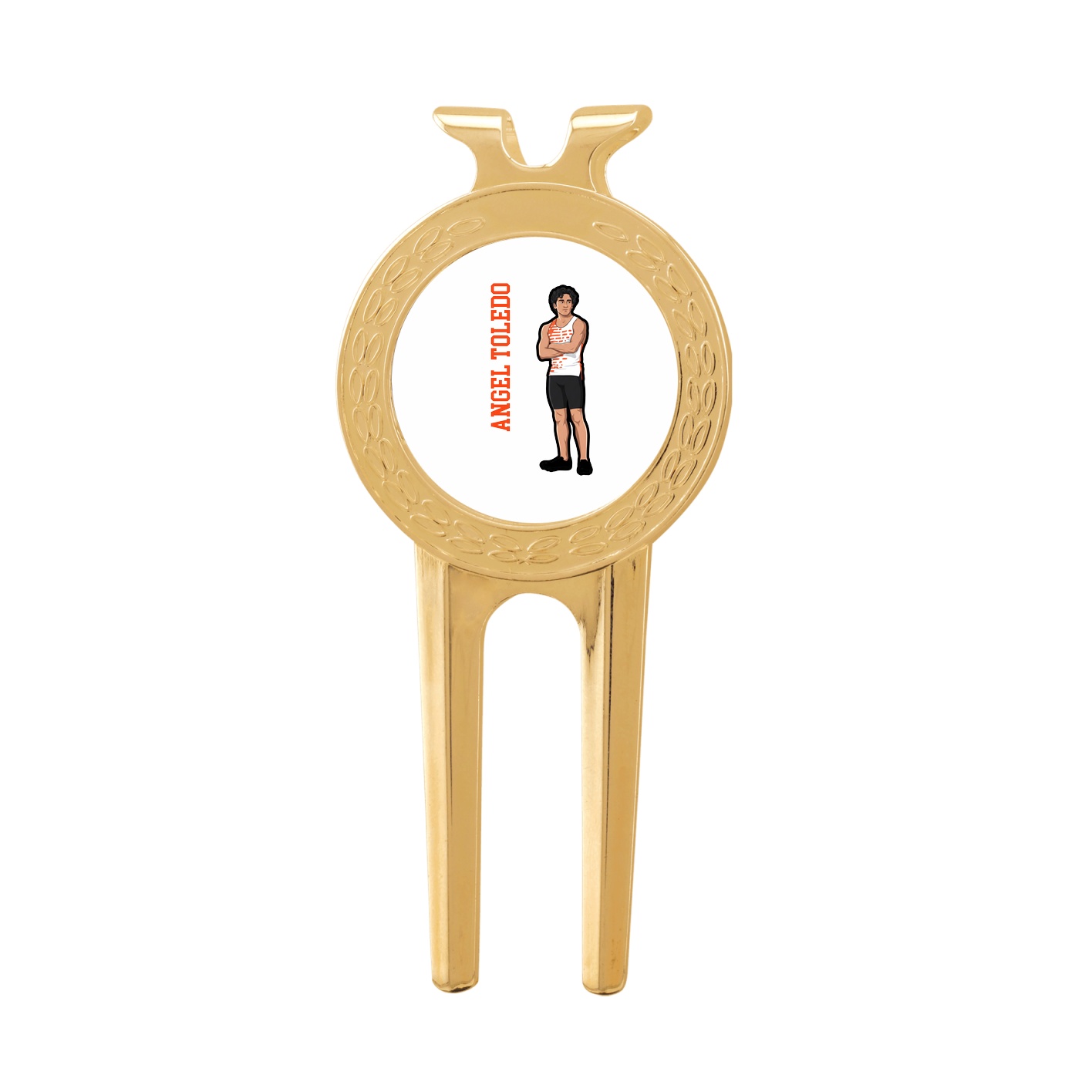 Divot Tool with Ball Marker — Name Vertical in Classic