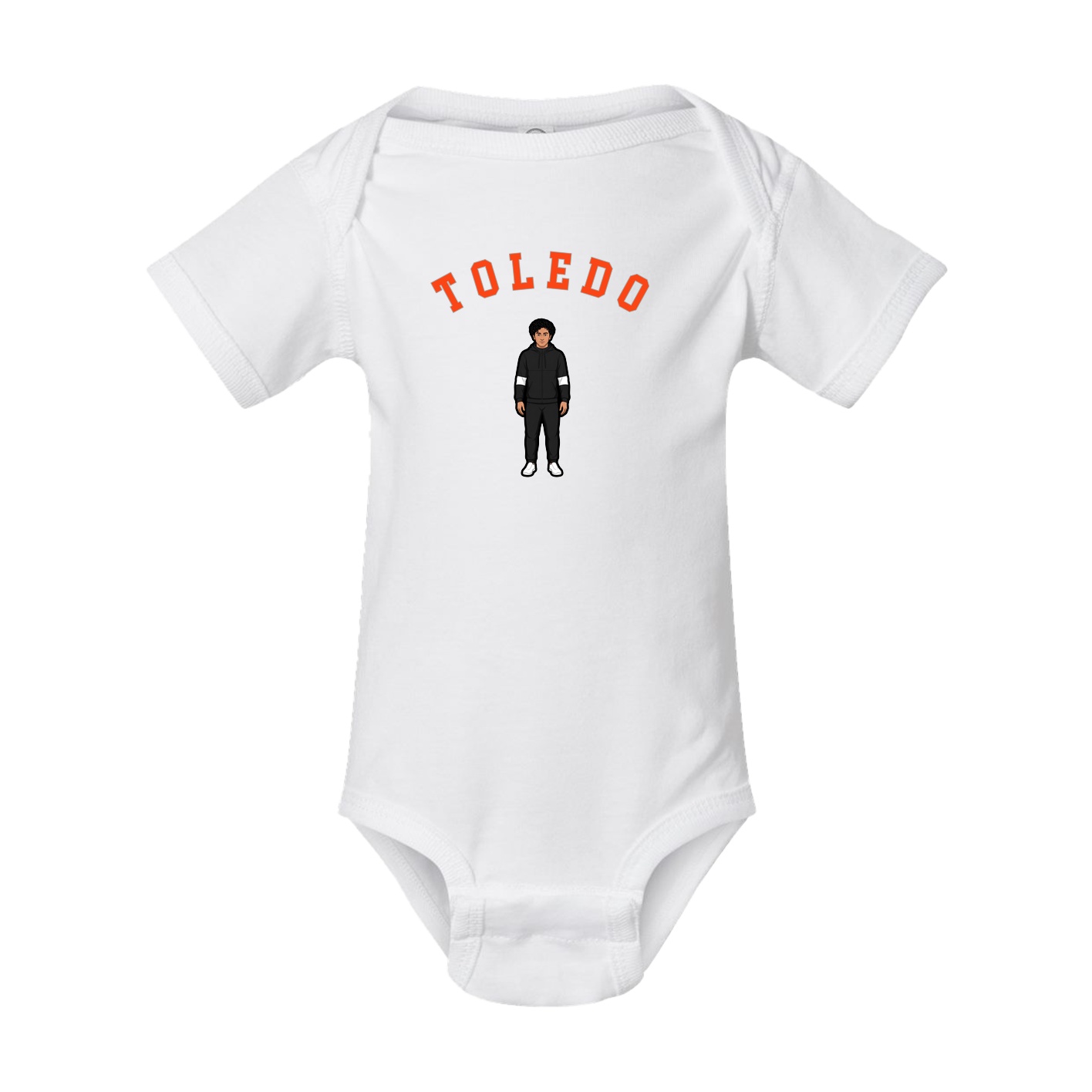 Baby Onesie — Shirsey Arch in White