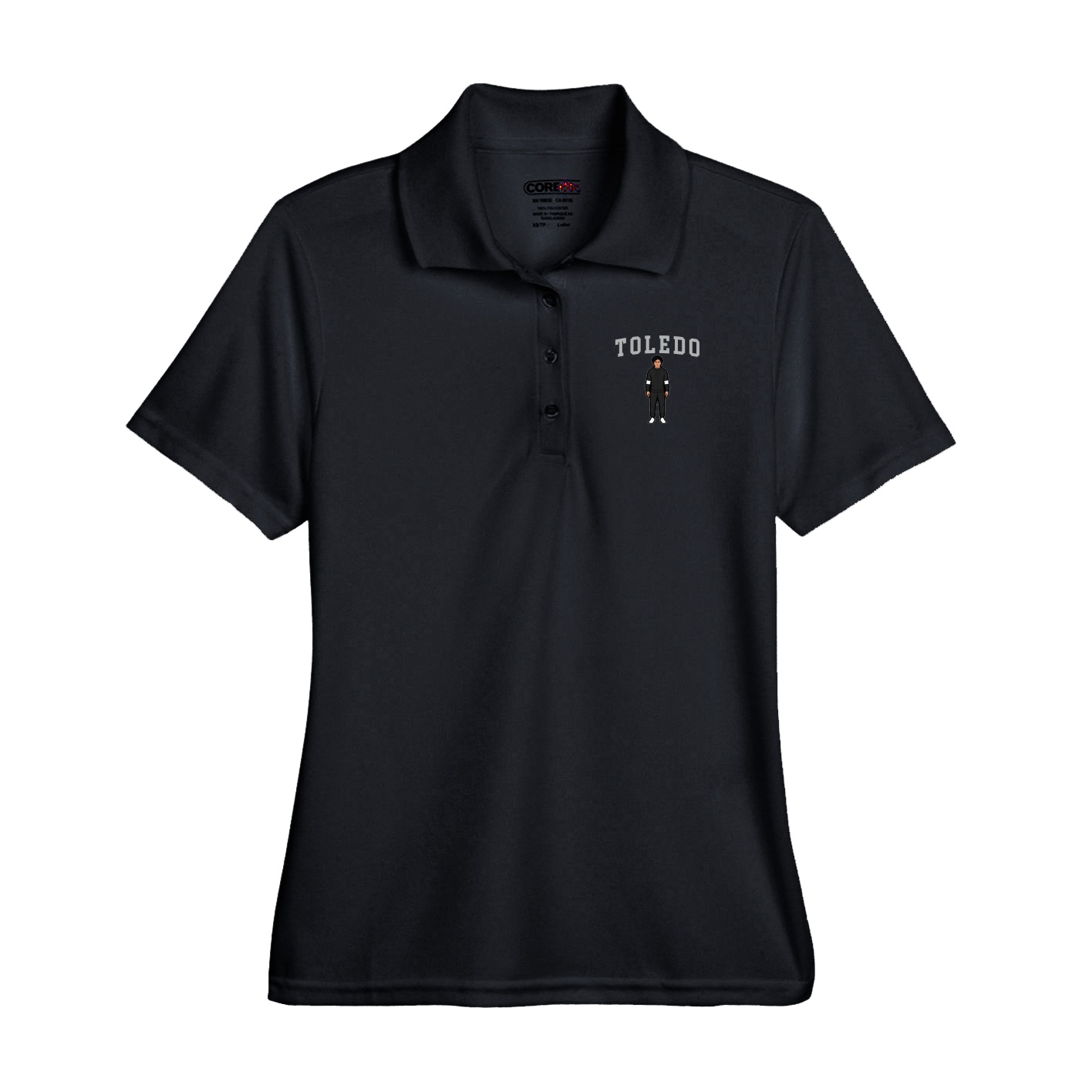 Performance Polo — Shirsey in Black
