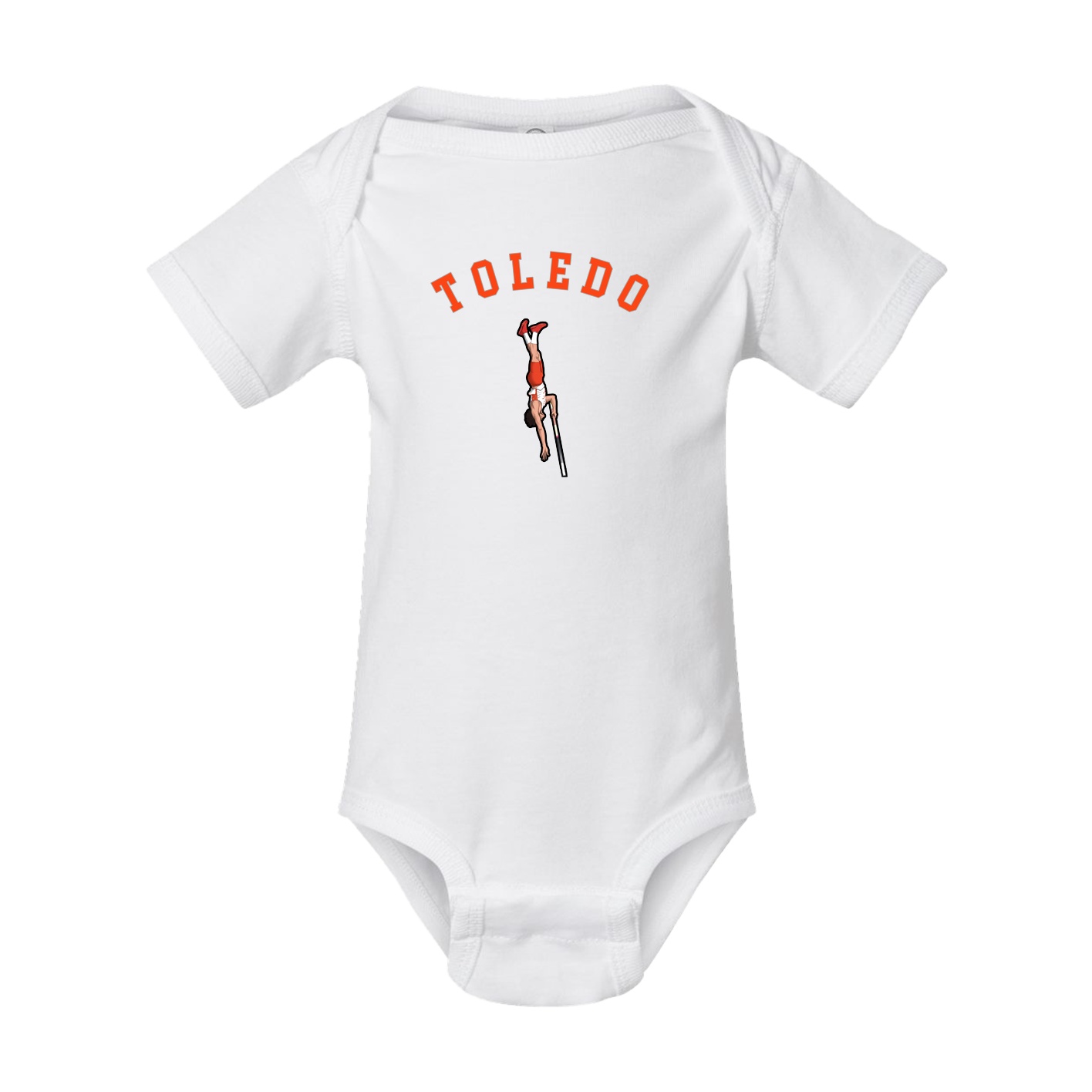 Baby Onesie — Shirsey Arch in White
