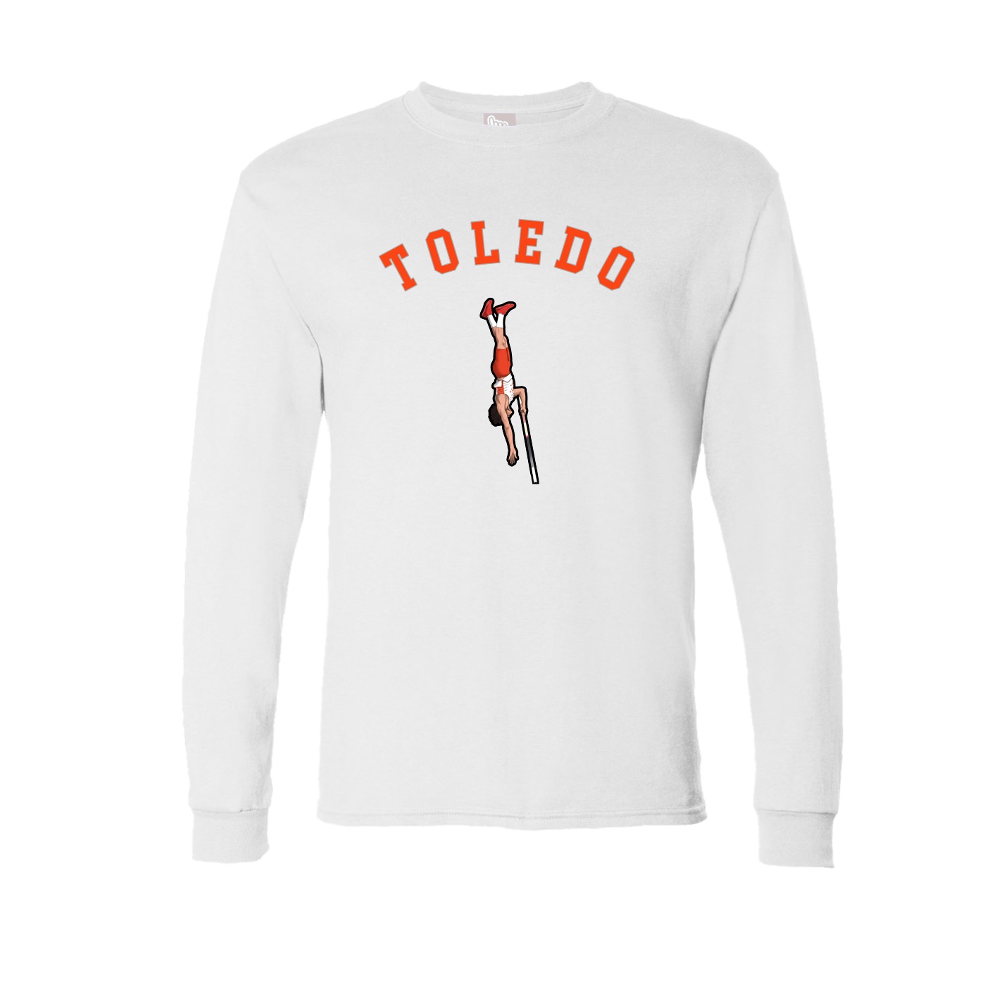 Long Sleeve Tee — Shirsey Arch in White