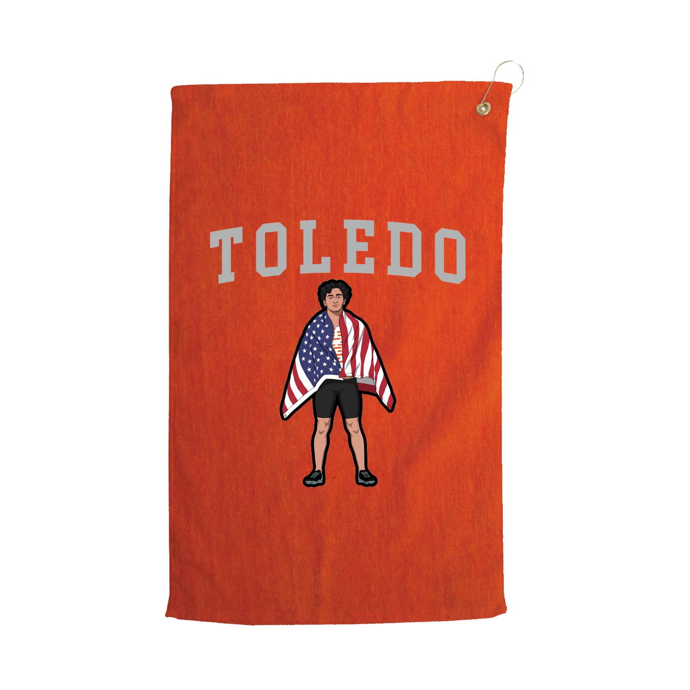 Golf Towel — Shirsey in Orange