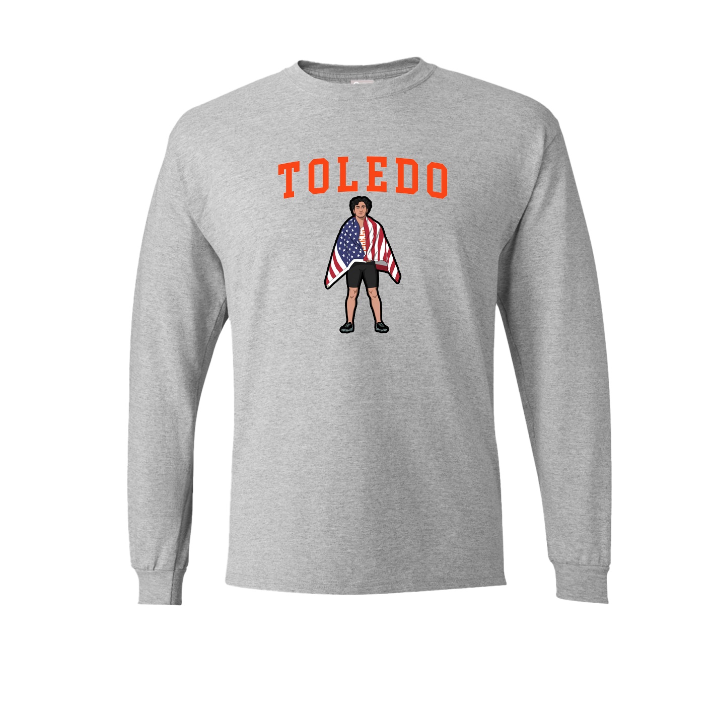 Long Sleeve Tee — Shirsey in Grey