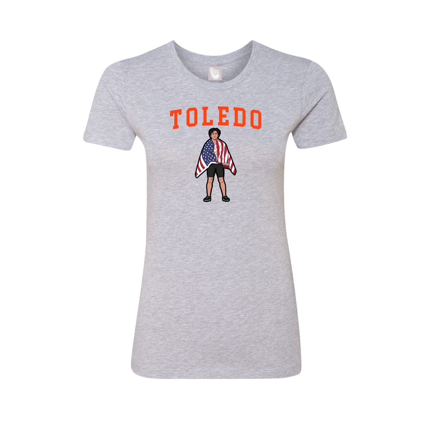 Womens Tee — Shirsey in Grey