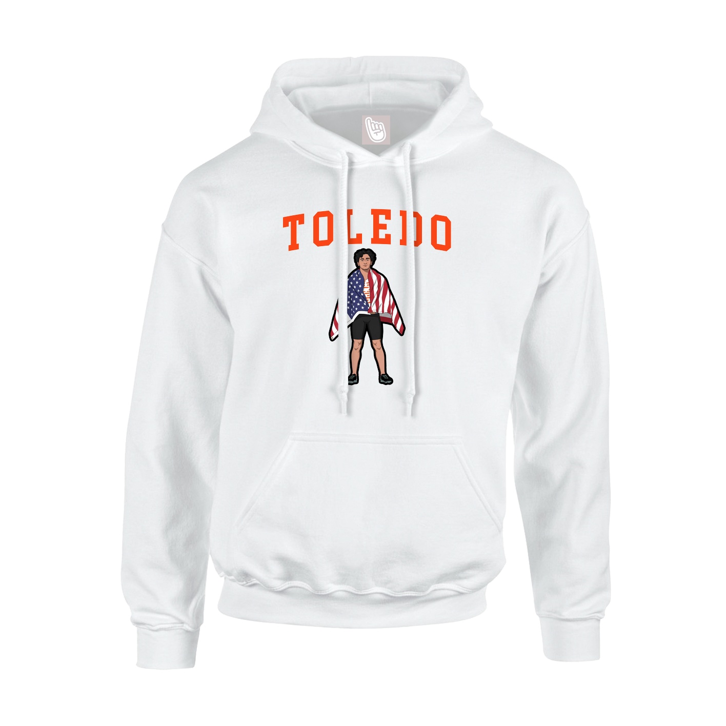 Hoodie — Shirsey in White