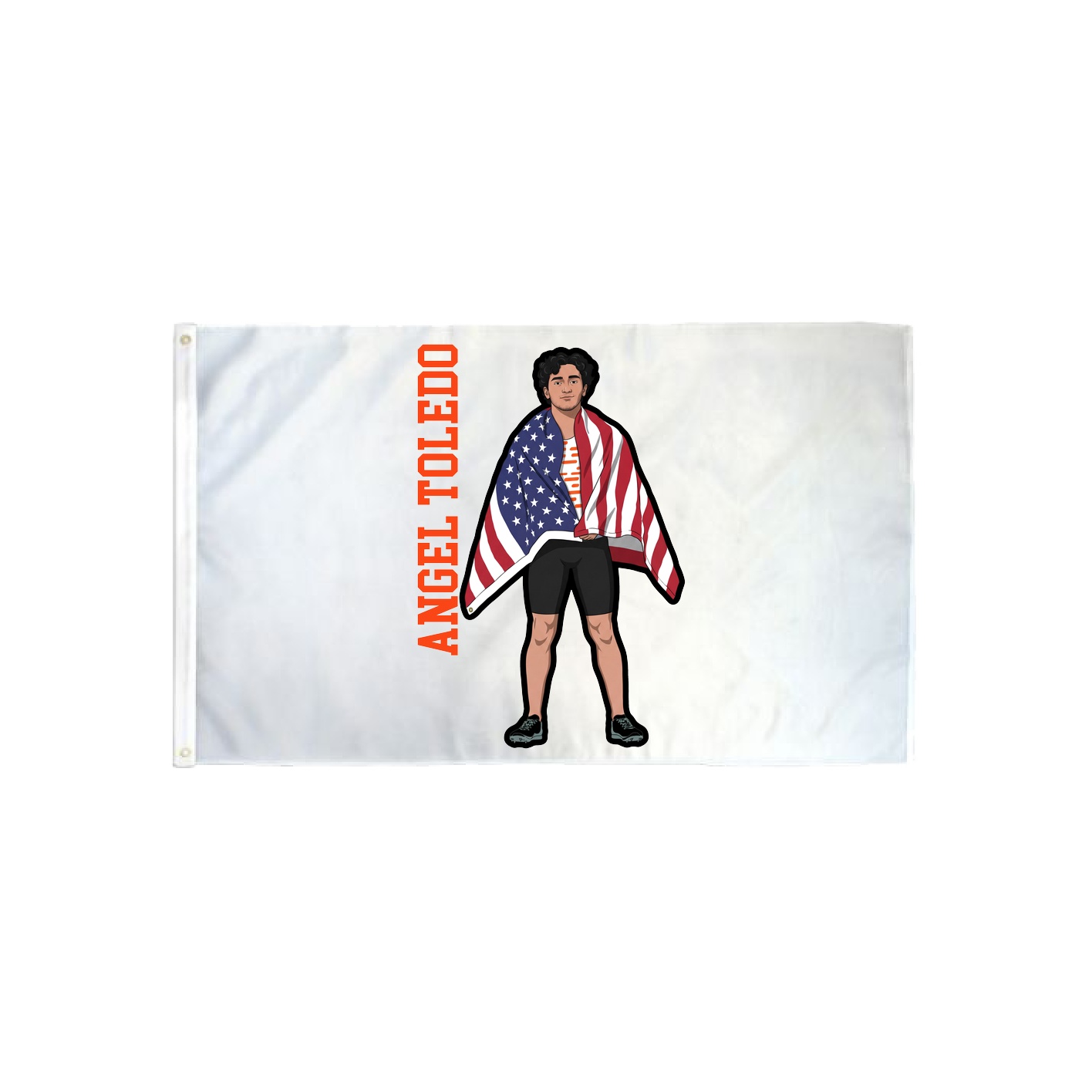 3x5 Flag — Name Vertical in Classic