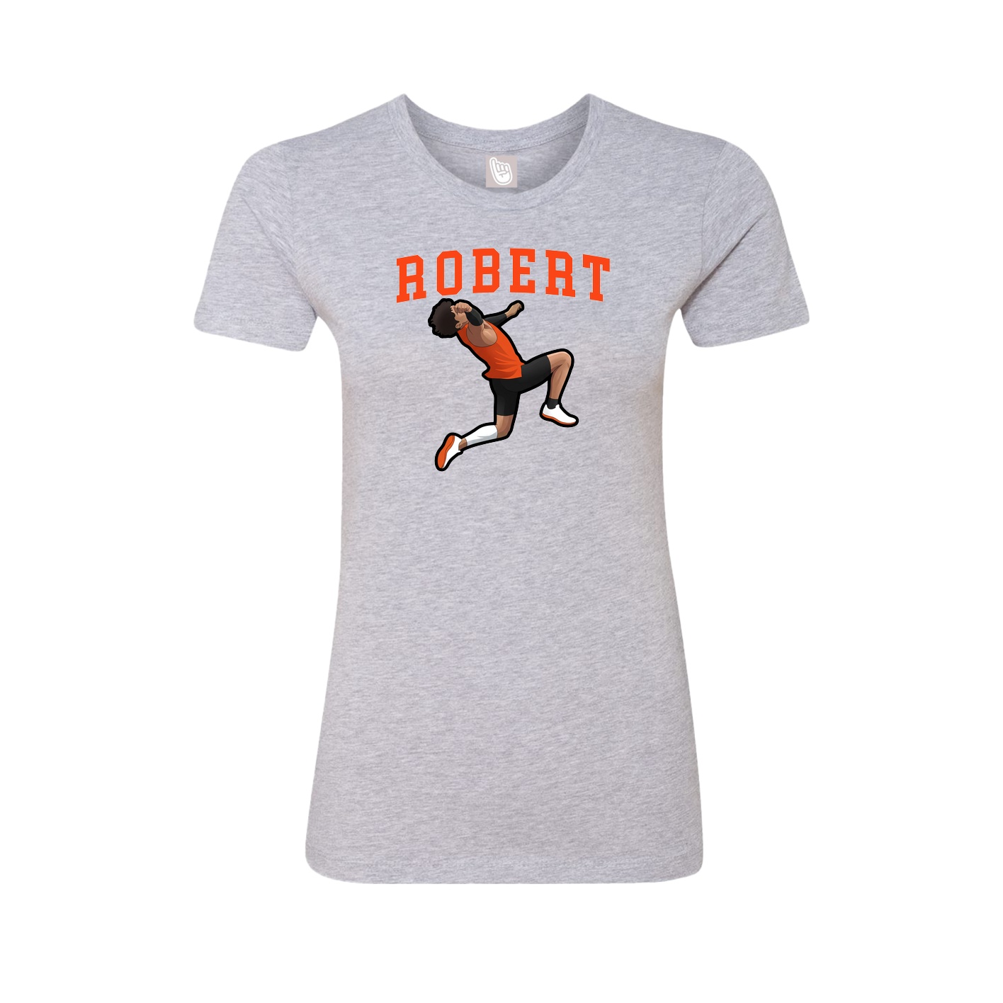 Fitted Women's Tee — Shirsey in Grey