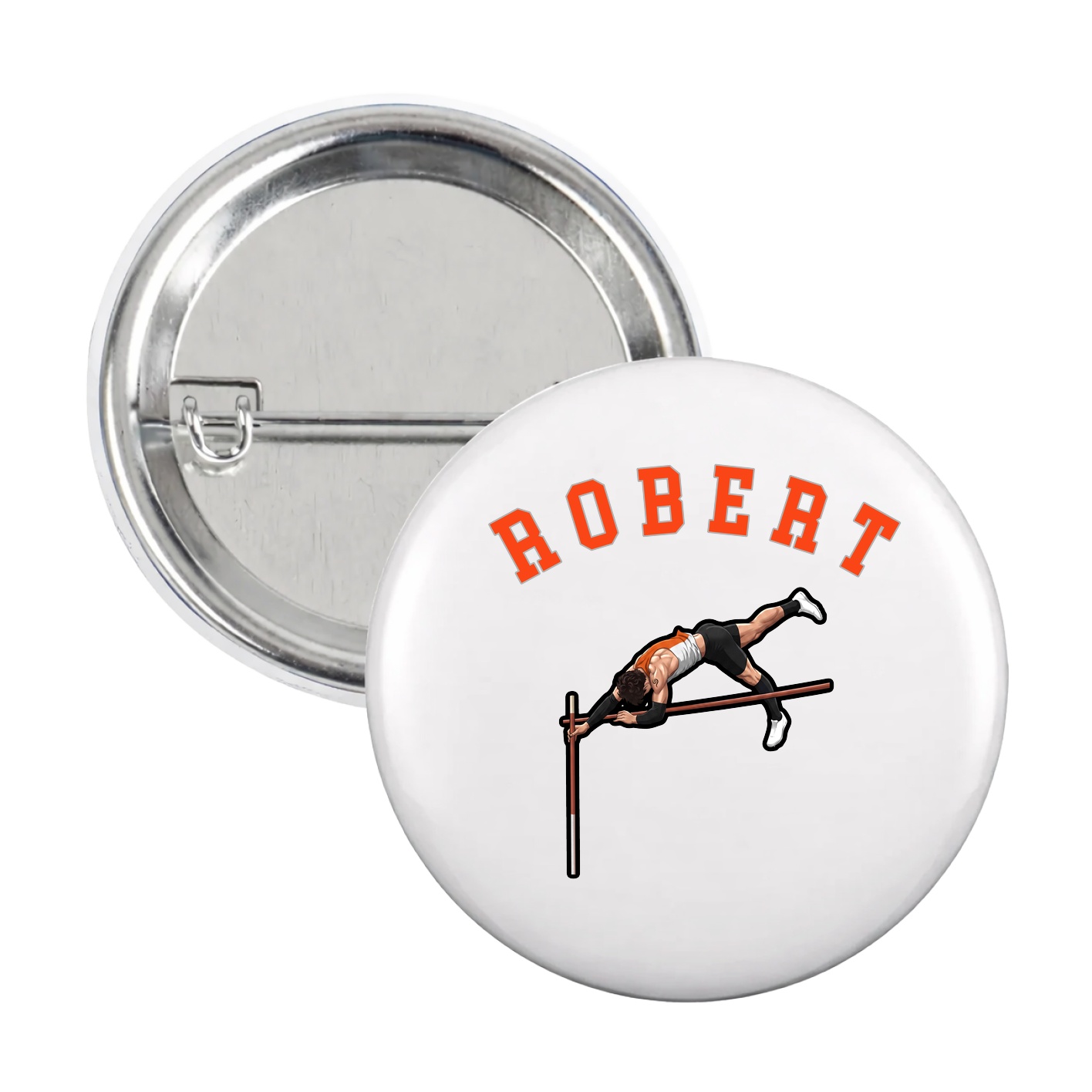 Game Day Button — Shirsey Arch in White