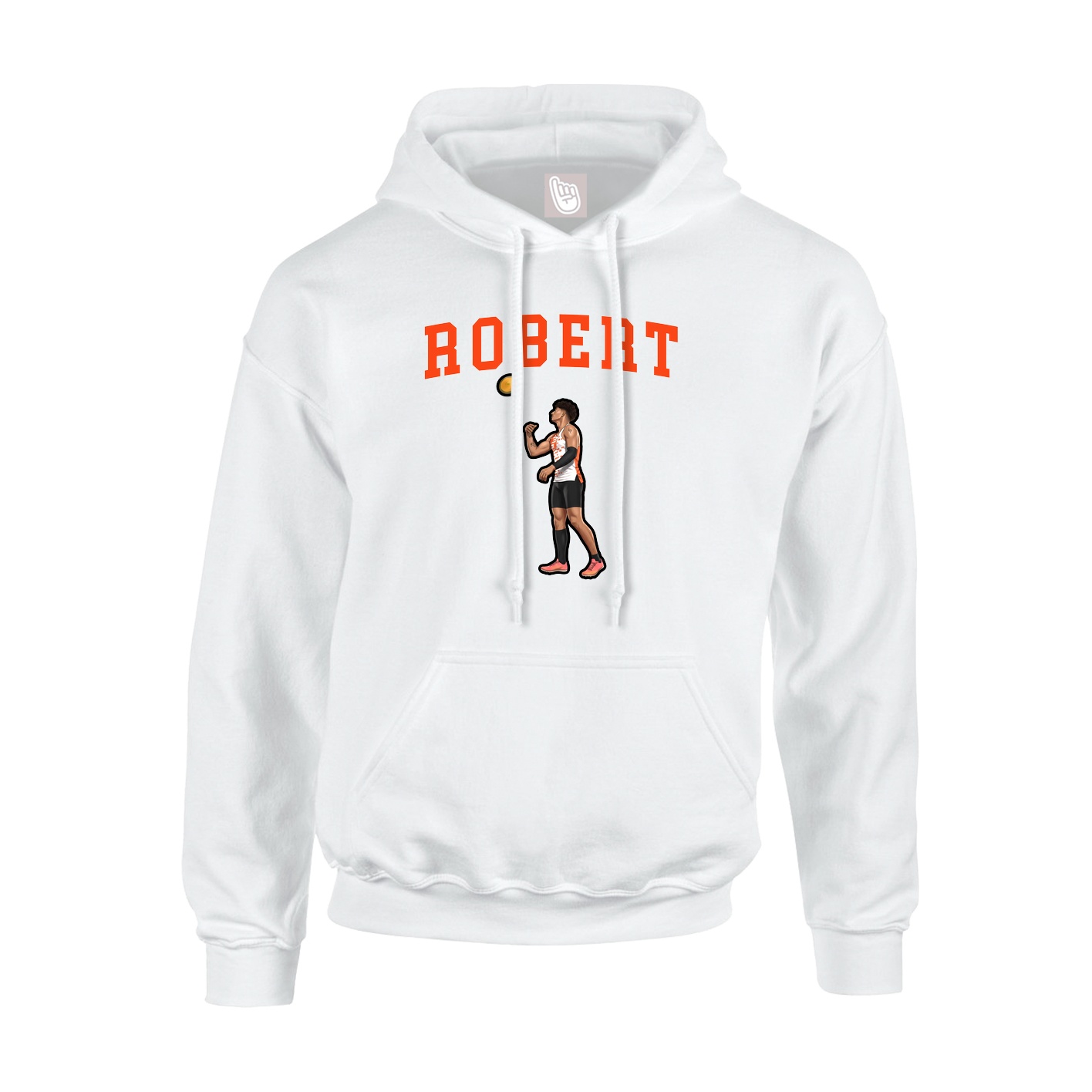 Hoodie — Shirsey in White
