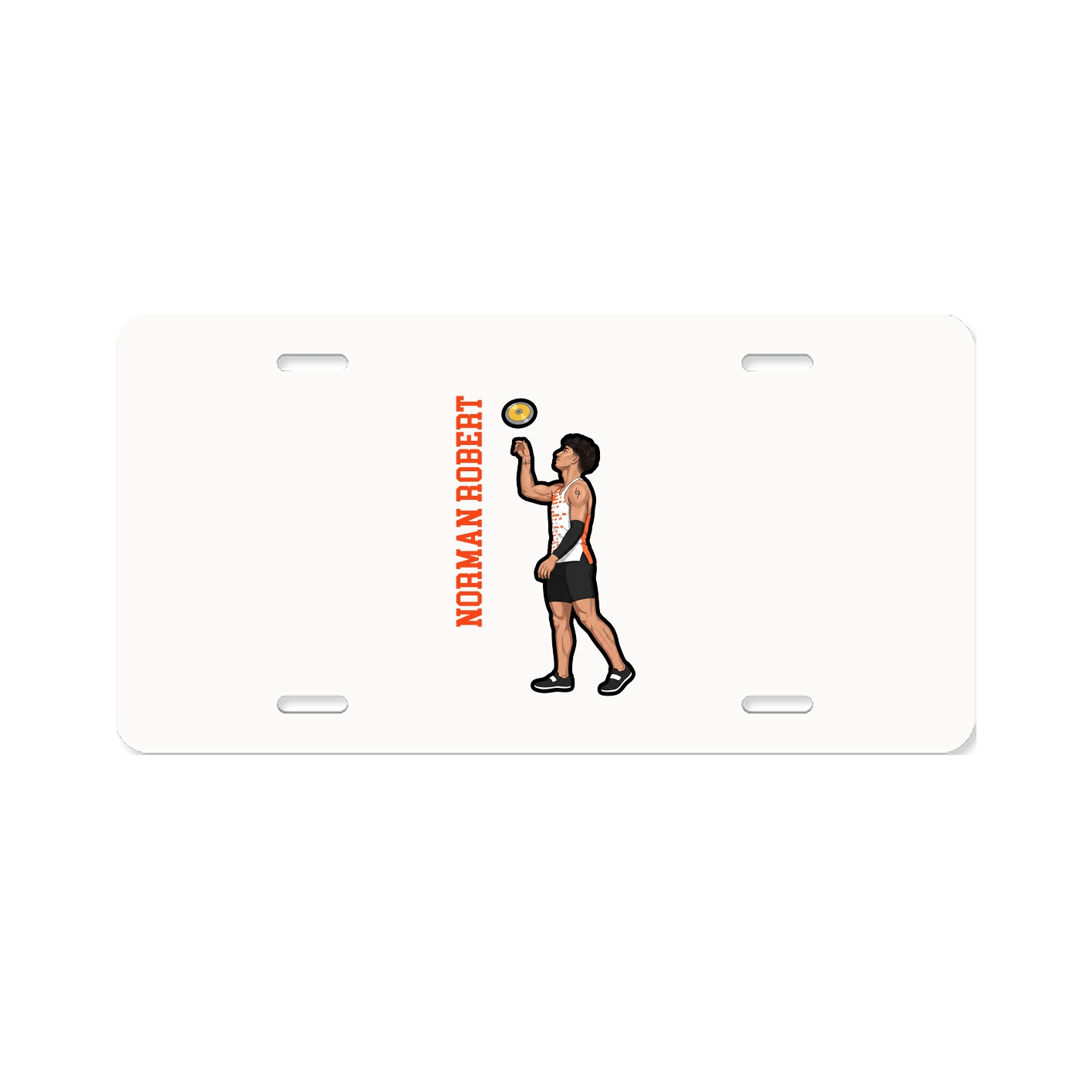 Aluminum License Plate
