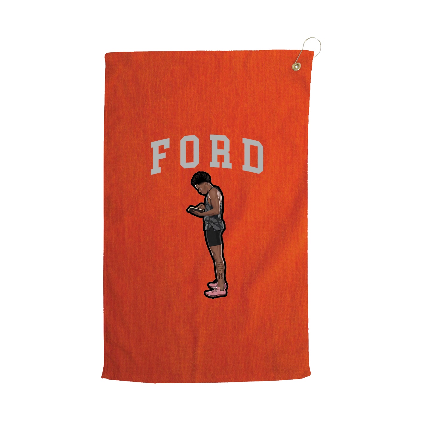 Golf Towel — Shirsey in Orange