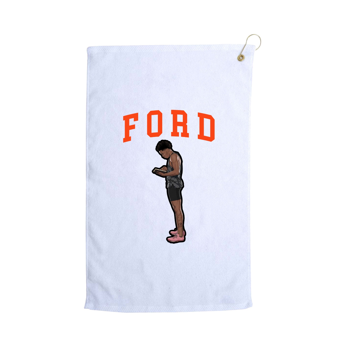 Golf Towel — Shirsey in White