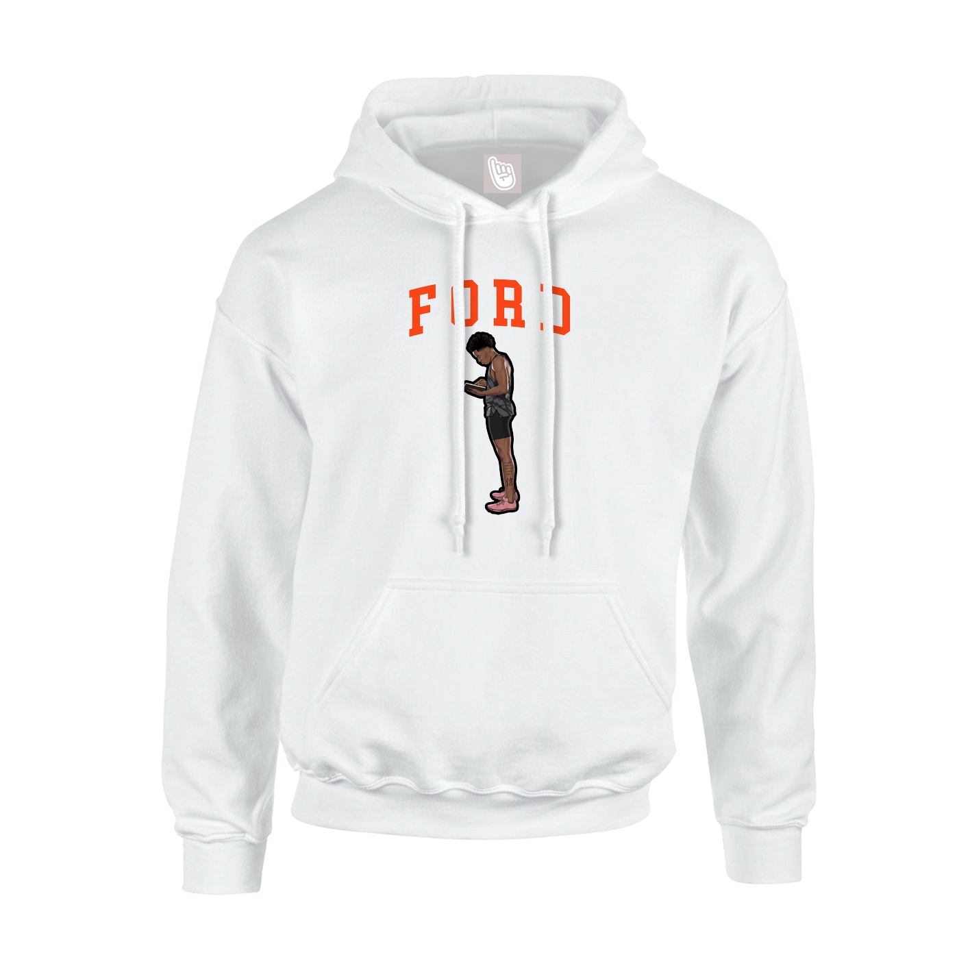 Youth Hoodie — Shirsey in White