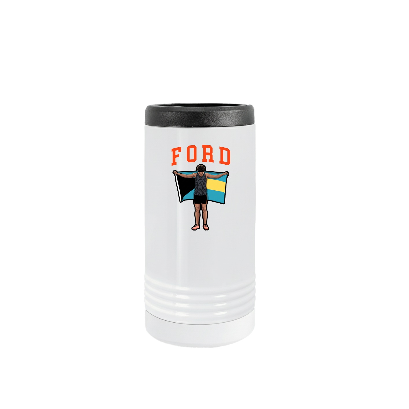 Slim Beverage Holder — Shirsey in White