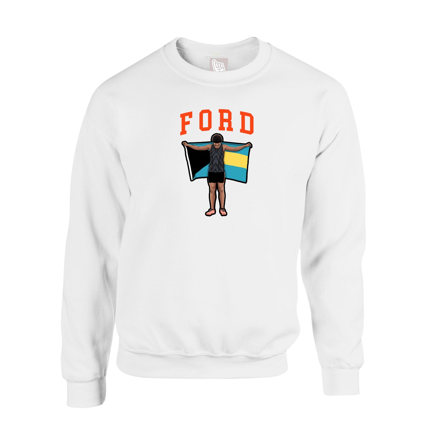 Fleece Crew — Shirsey in White