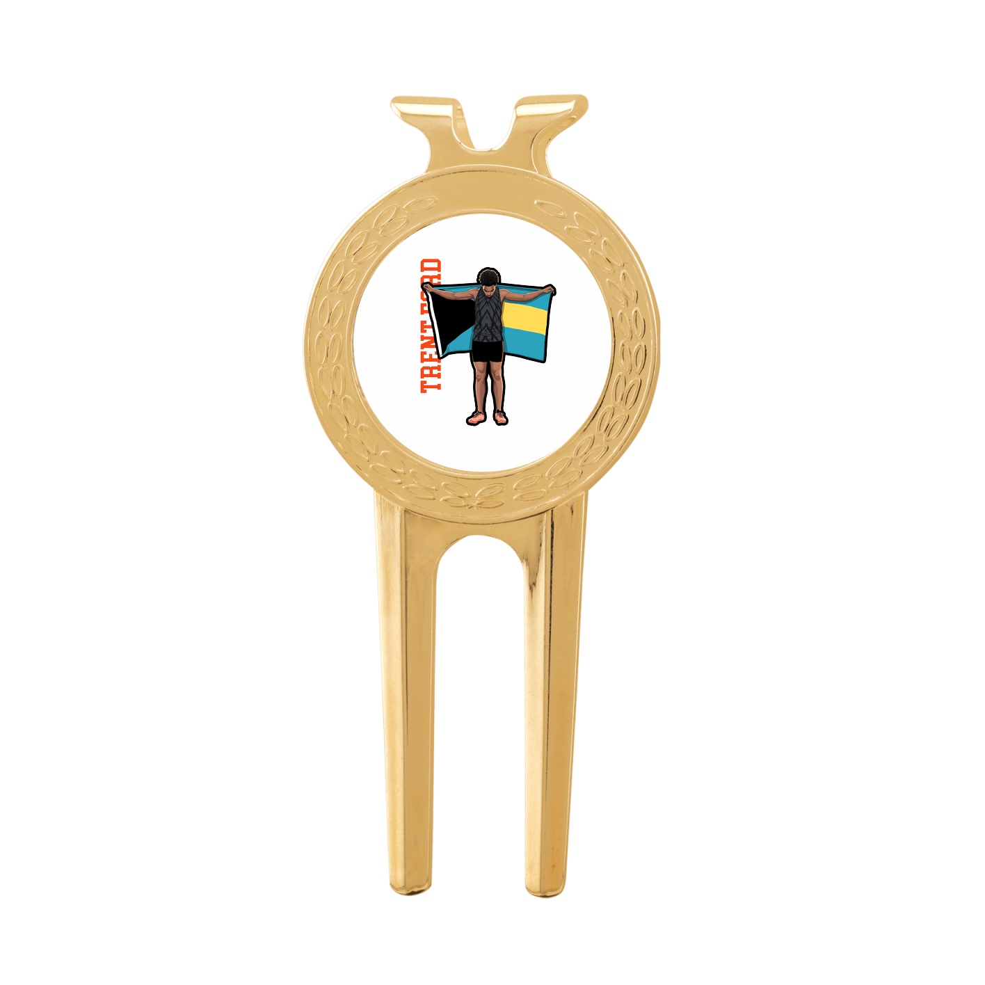 Divot Tool with Ball Marker — Name Vertical in Classic