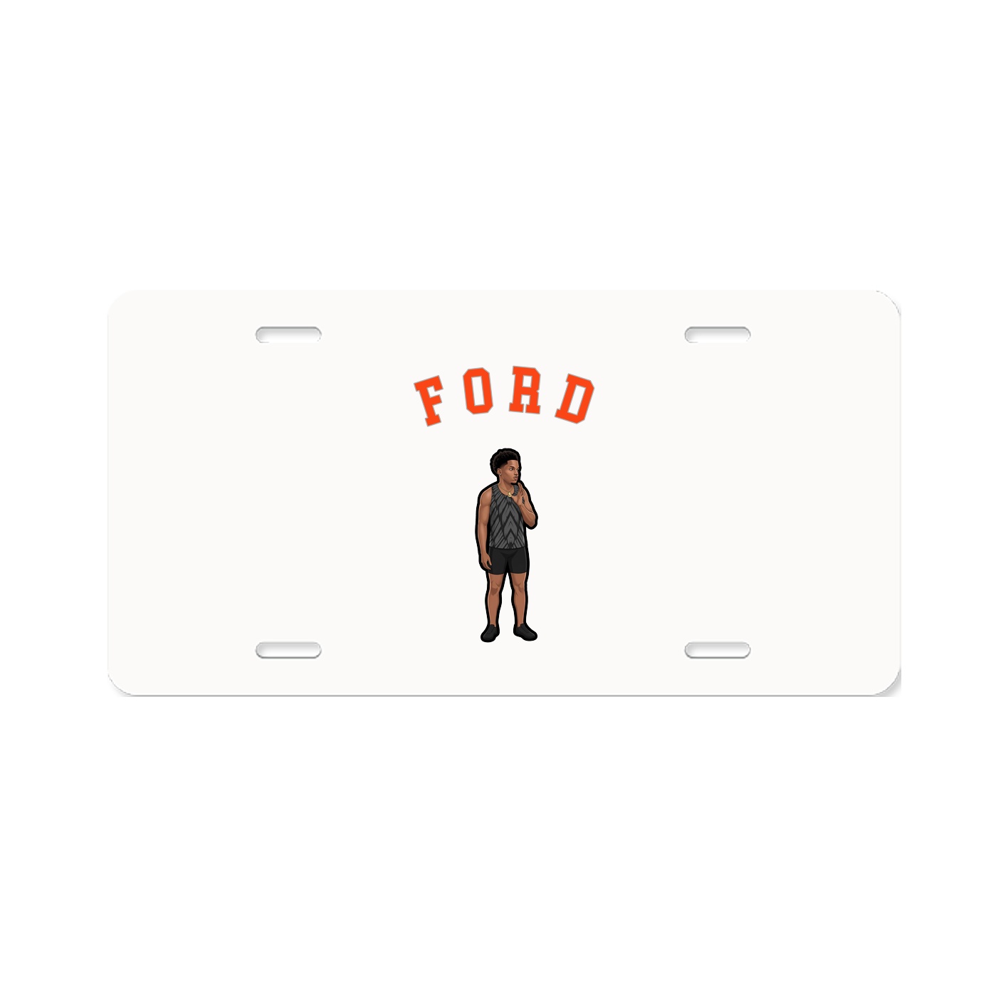 License Plate — Shirsey Arch in Classic