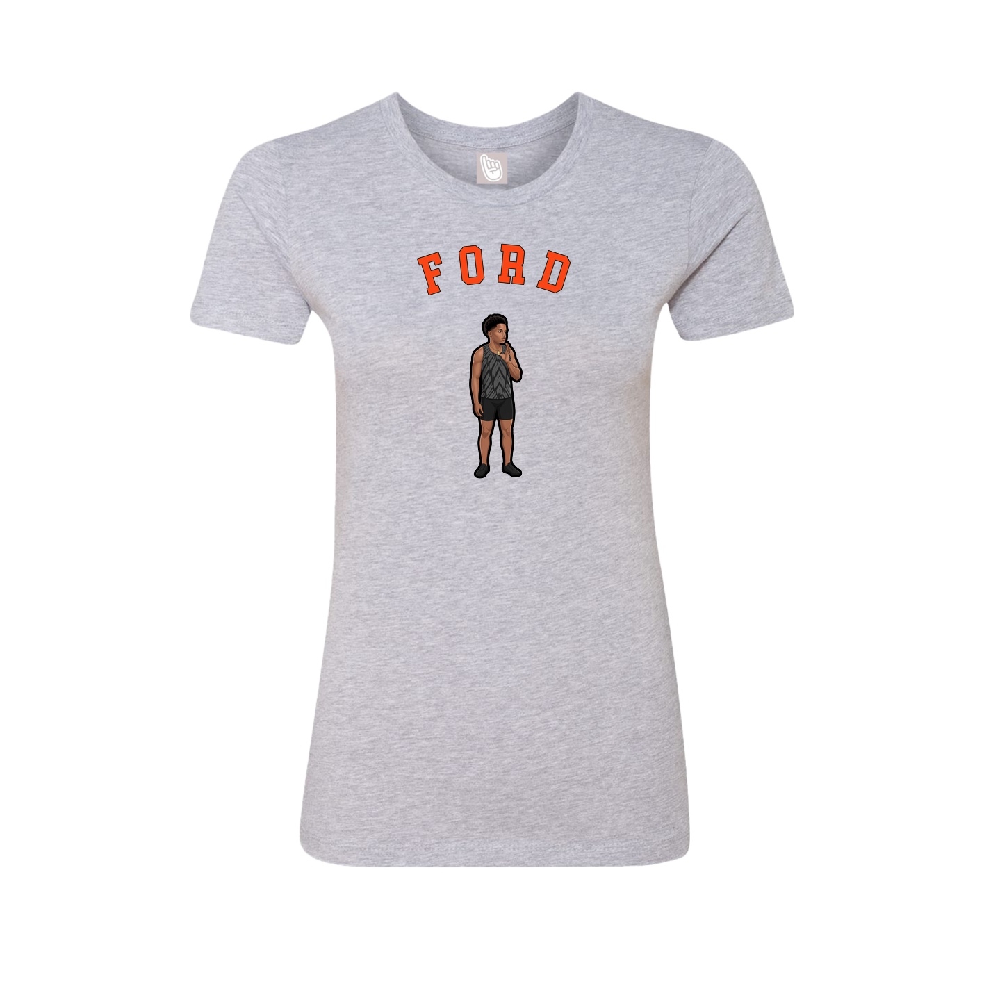 Womens Tee — Shirsey Arch in Grey