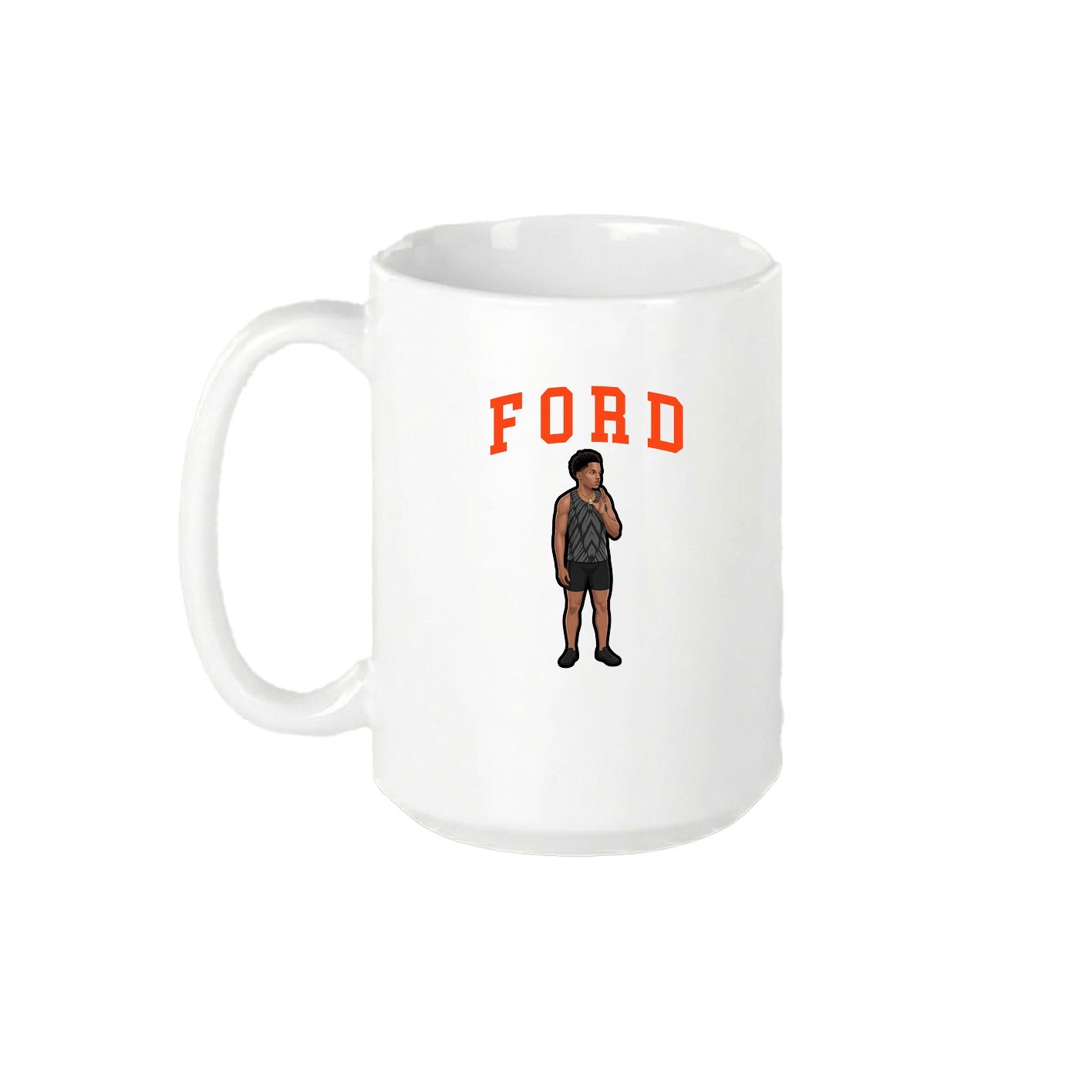 15oz Coffee Mug — Shirsey in White