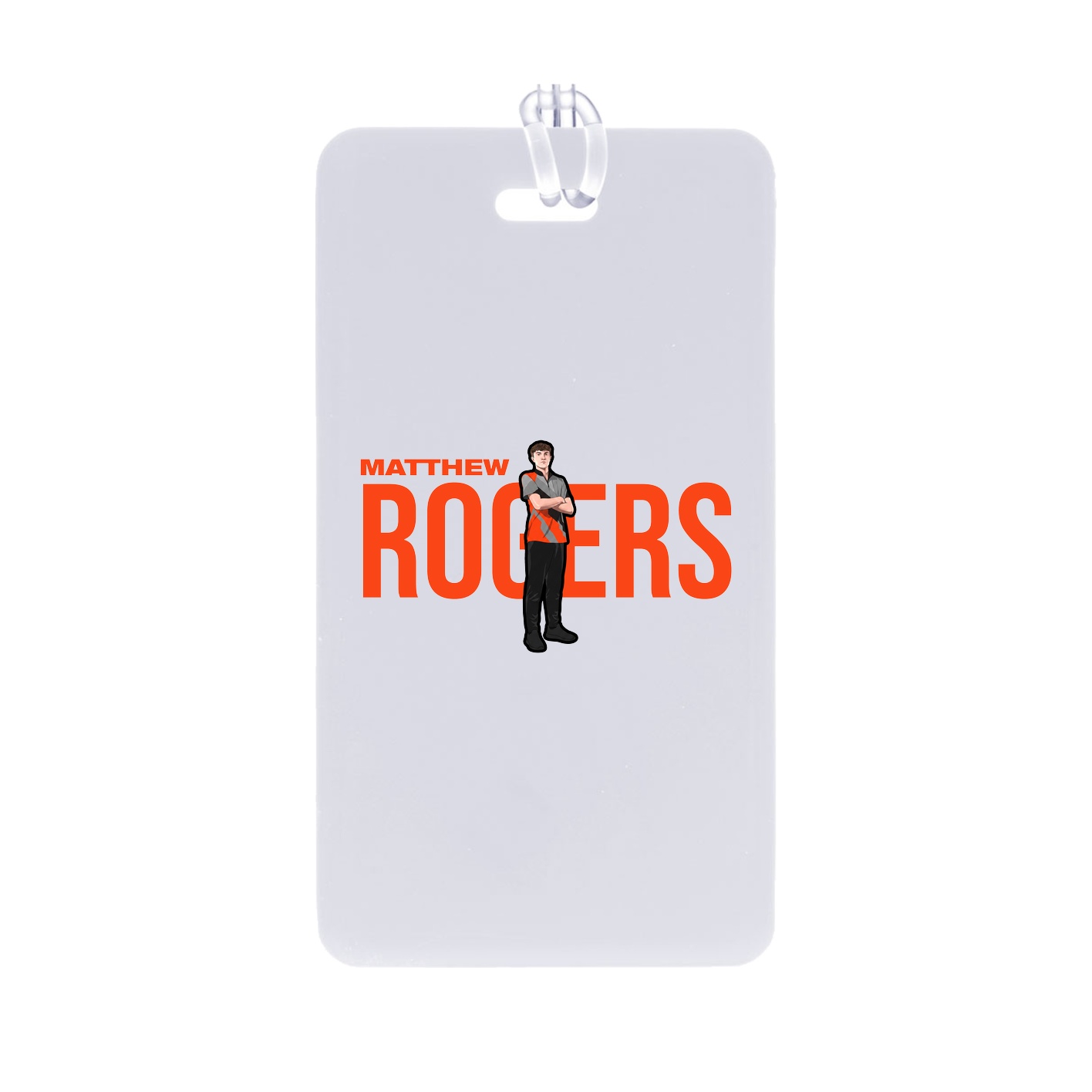 Bag Tag — Player Name in Classic