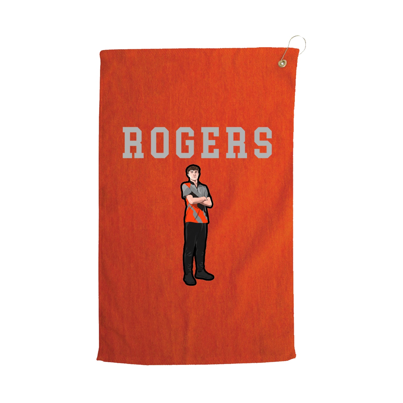 Golf Towel — Shirsey in Orange