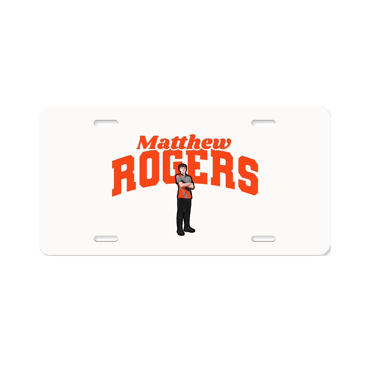 License Plate — Signature Arch in Classic