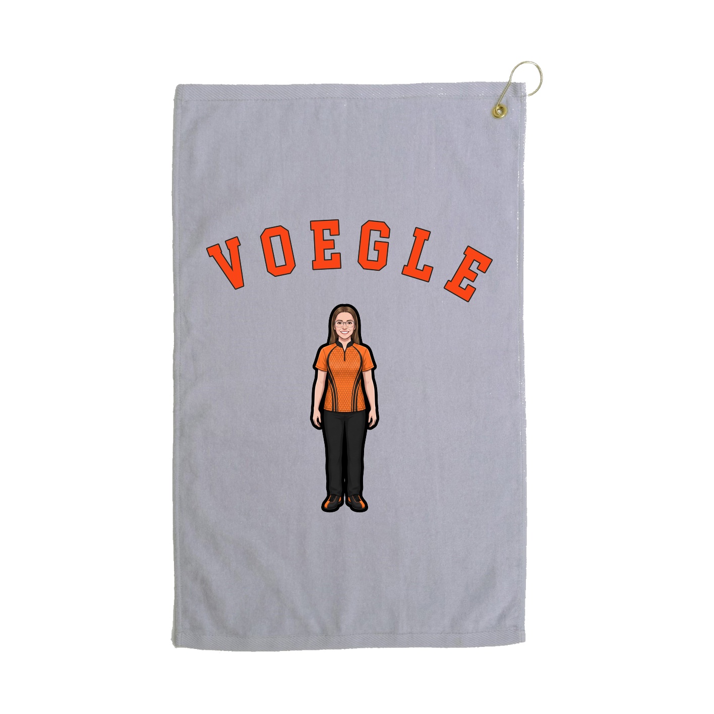 Golf Towel — Shirsey Arch in Grey