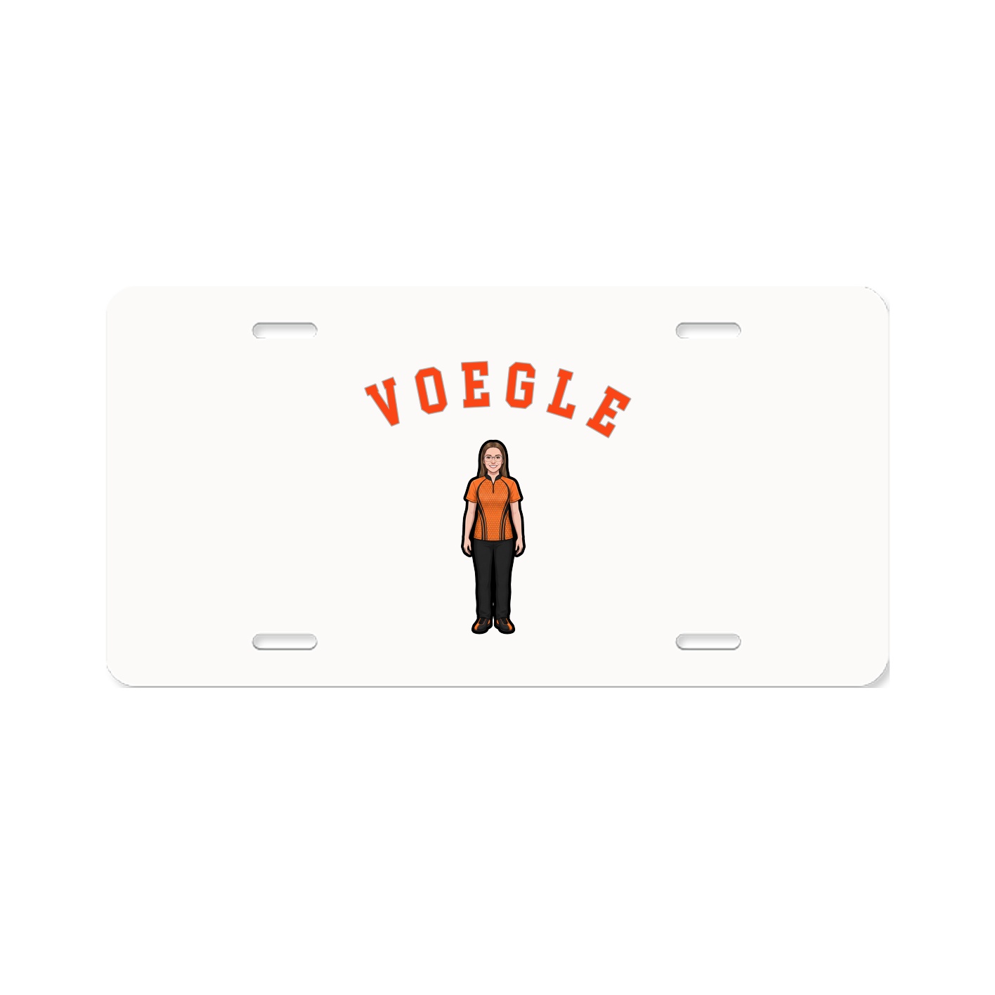 License Plate — Shirsey Arch in Classic