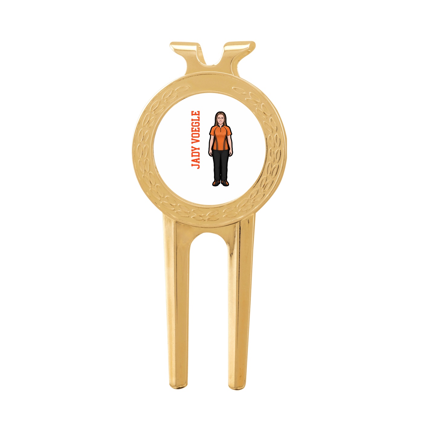 Divot Tool with Ball Marker — Name Vertical in Classic