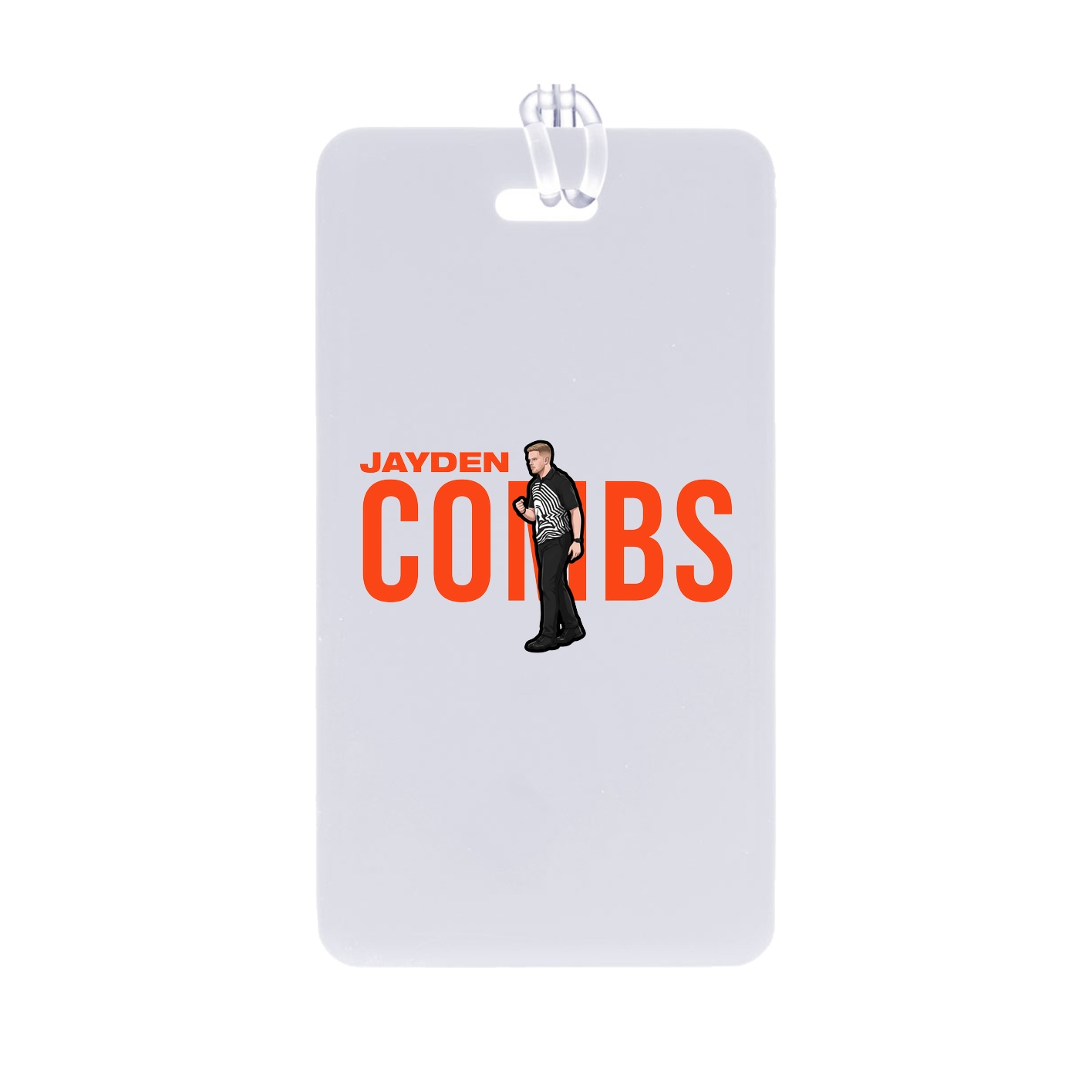 Bag Tag — Player Name in Classic