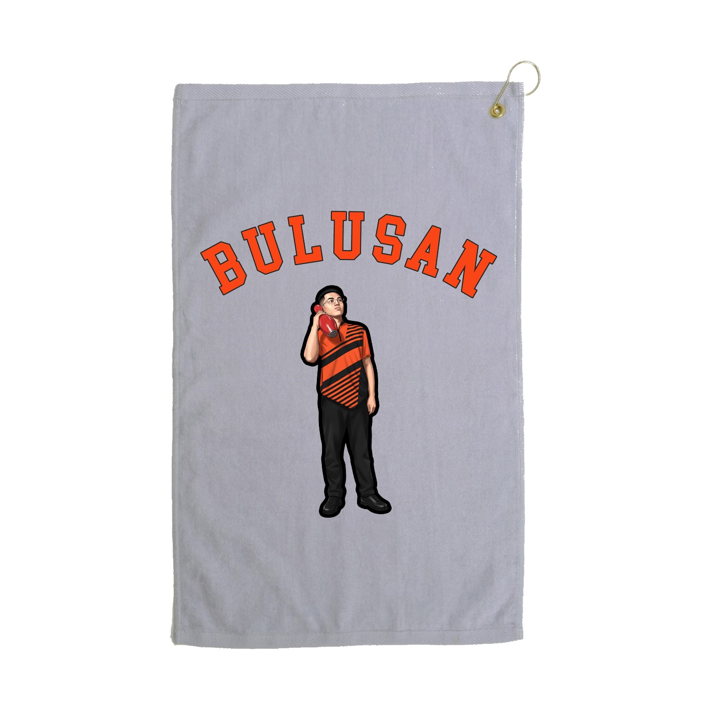 Golf Towel — Shirsey Arch in Grey