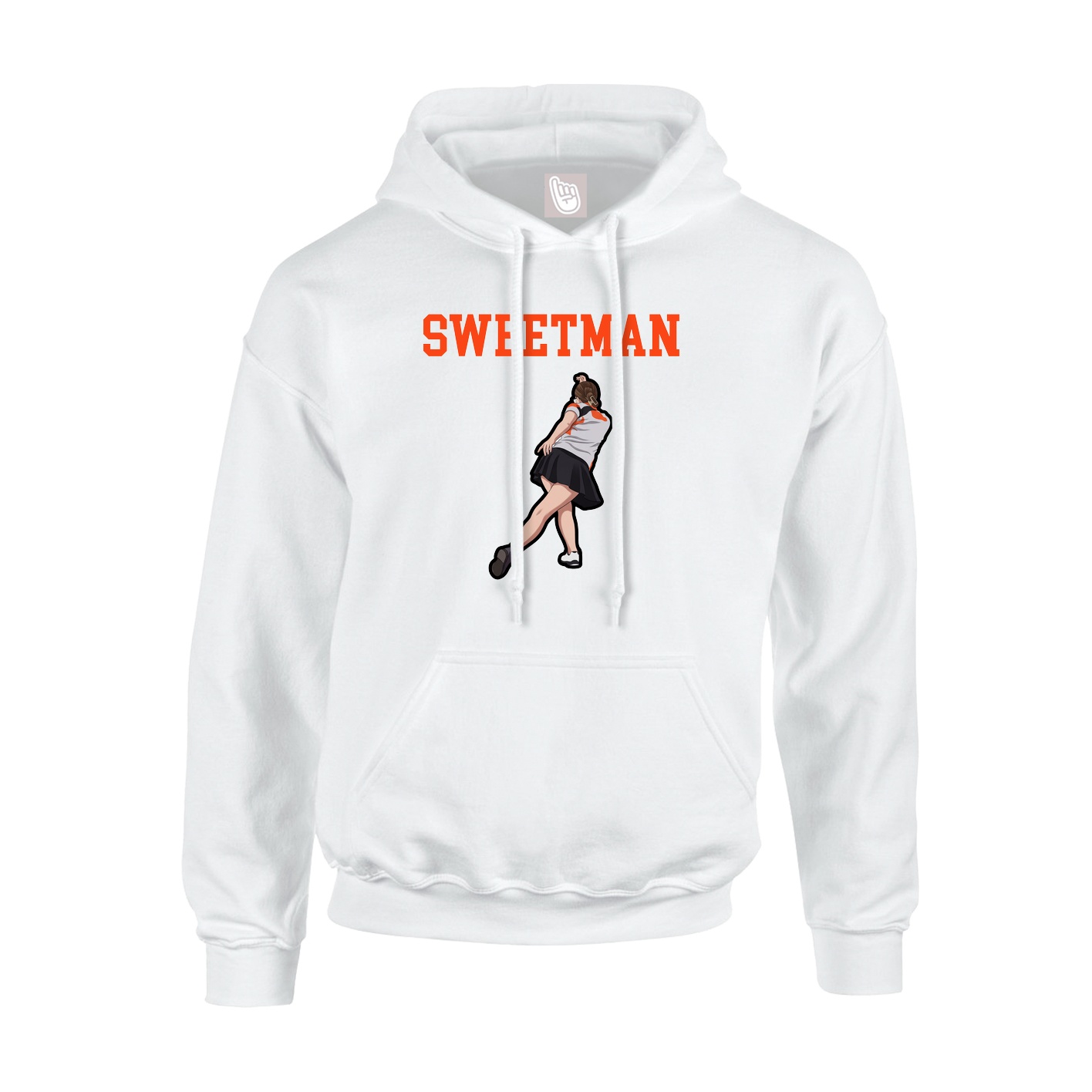 Youth Hoodie — Shirsey in White